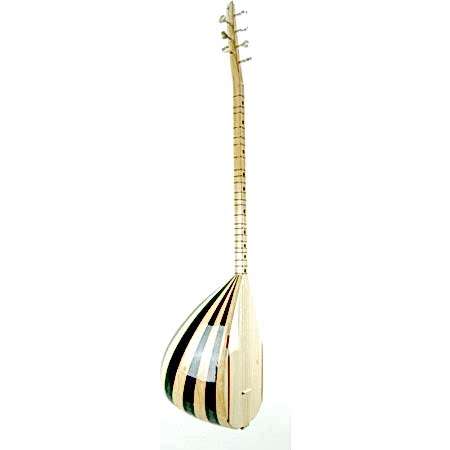 Bağlama Yaprak Maun Uzun BYMU+Kılıf Hediyeli